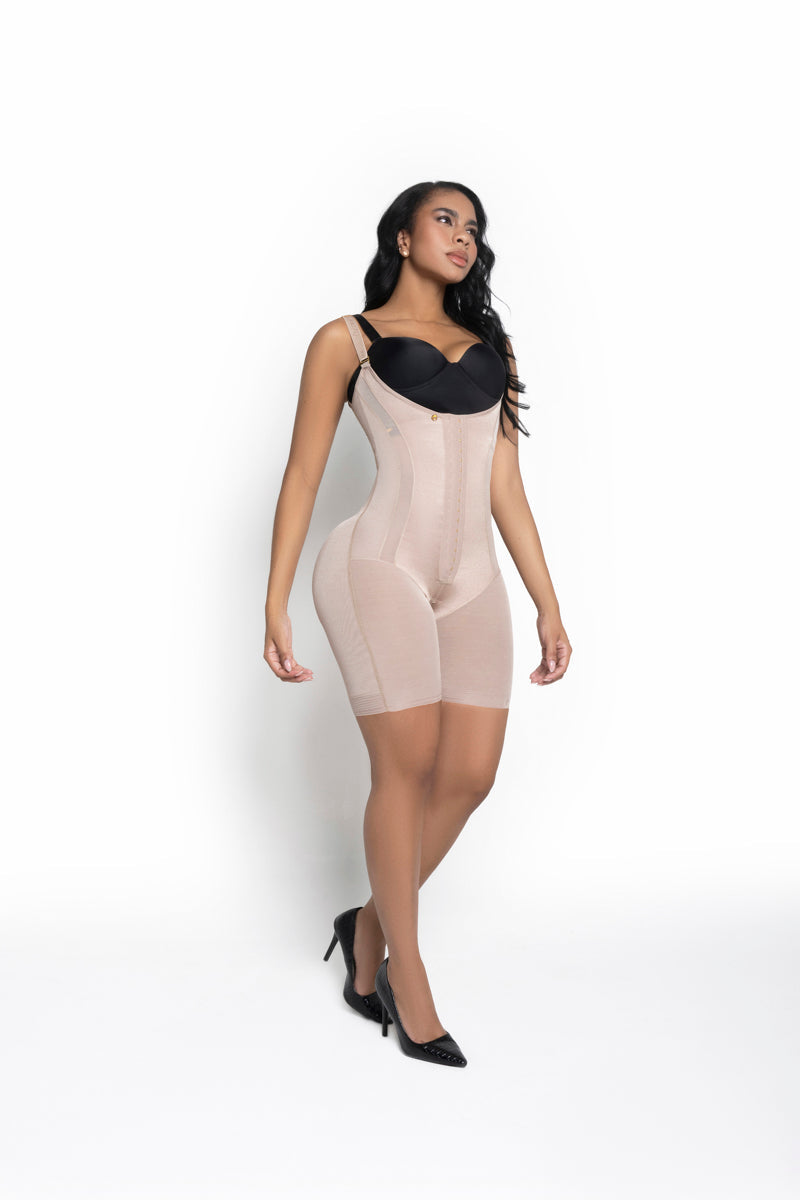 FAJITEX FAJA LUXURY MEDIA PIERNA ESPALDA ALTA 2 BROCHES REF. 502541