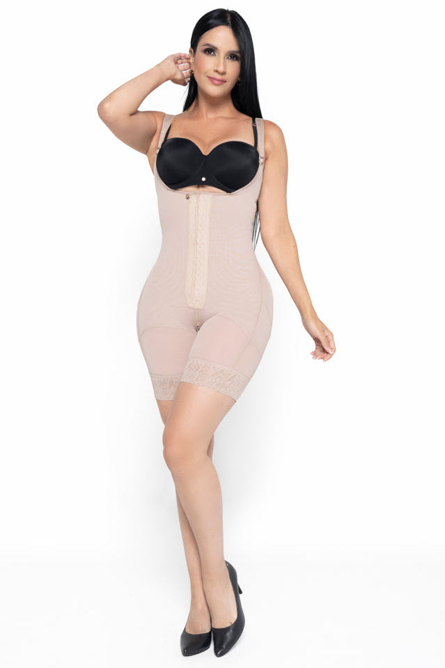 FAJITEX Colombian girdle | Marilyn mid-thigh girdle Ref. 022541
