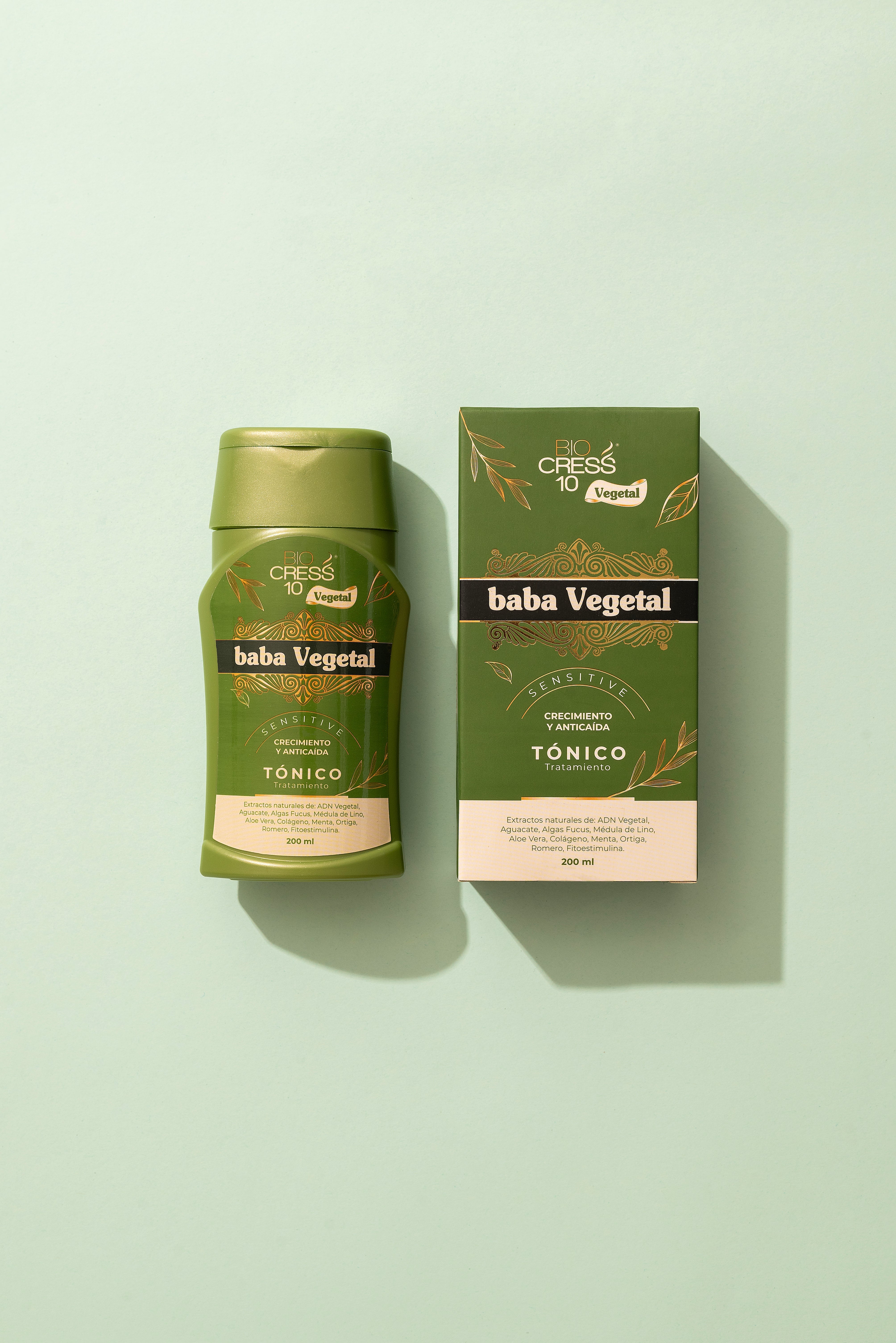 Biocress 10 ToNICO BABA VEGETAL ANTICAiDA NATURAL 200ml