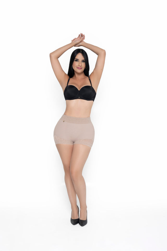 Fajitex Mid-Rise Shaping Panty 024610 | Tummy Control, Smooth Waist & Lift Shapewear