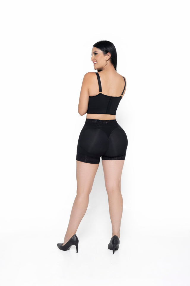 FAJITEX Mid Waist Butt Lifting Shapewear Shorts with Abdomen Control Ref. 024670