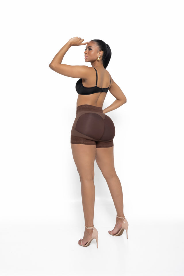 FAJITEX Mid Waist Butt Lifting Shapewear Shorts with Abdomen Control Ref. 024670