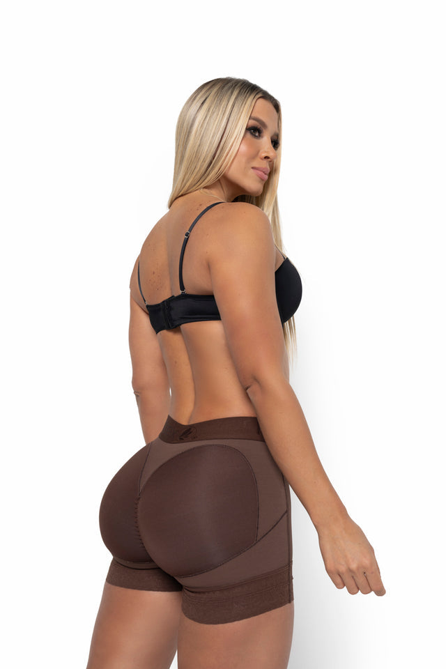Fajitex Low Rise Butt Lifting Shorts Ref 024640 High Compression Shapewear Sculpting Curves
