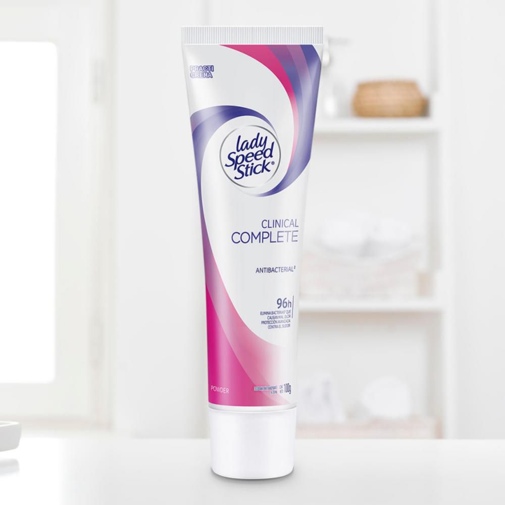 Lady Speed Stick Desodorante Crema Clinical 100g