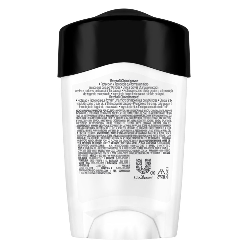 Rexona desodorante clinical men x 48 gr