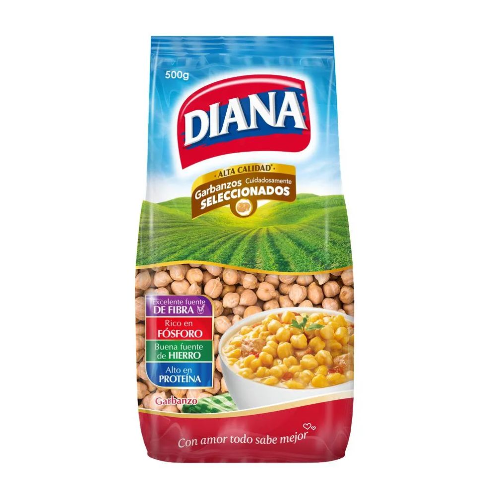 DIANA Garbanzos cuidadosamente seleccionados 500 gr
