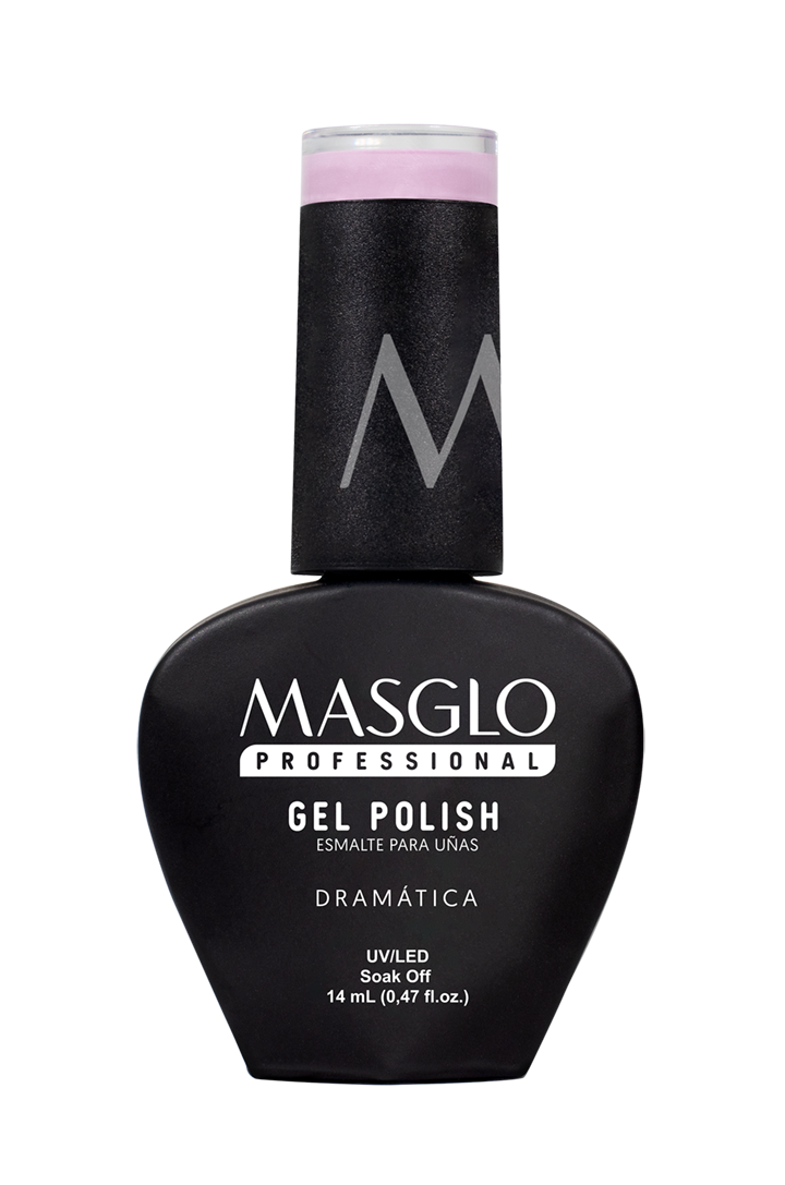 DRAMaTICA - ESMALTE SEMIPERMANENTE MASGLO PROFESSIONAL GEL POLISH 14 ML CREMOSO - GAMA ROSADO