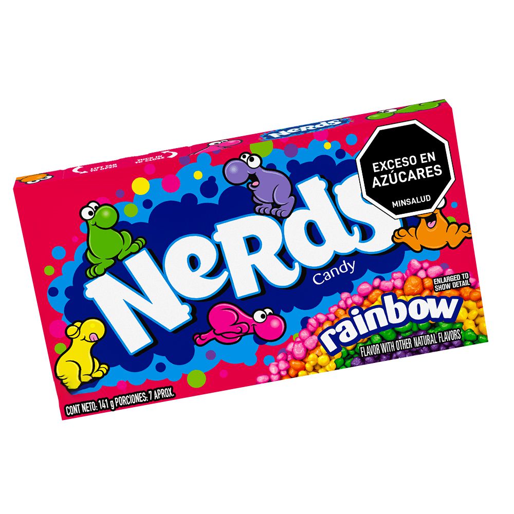NERDS Dulces Arco Iris ( 141gr )