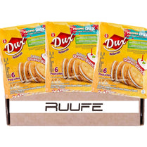Dux Sandwich Crackers (18 pack) with white cheese cream flavor, Snack Crackers Galletas Dux con sabor a Queso blanco Colombian crakers.