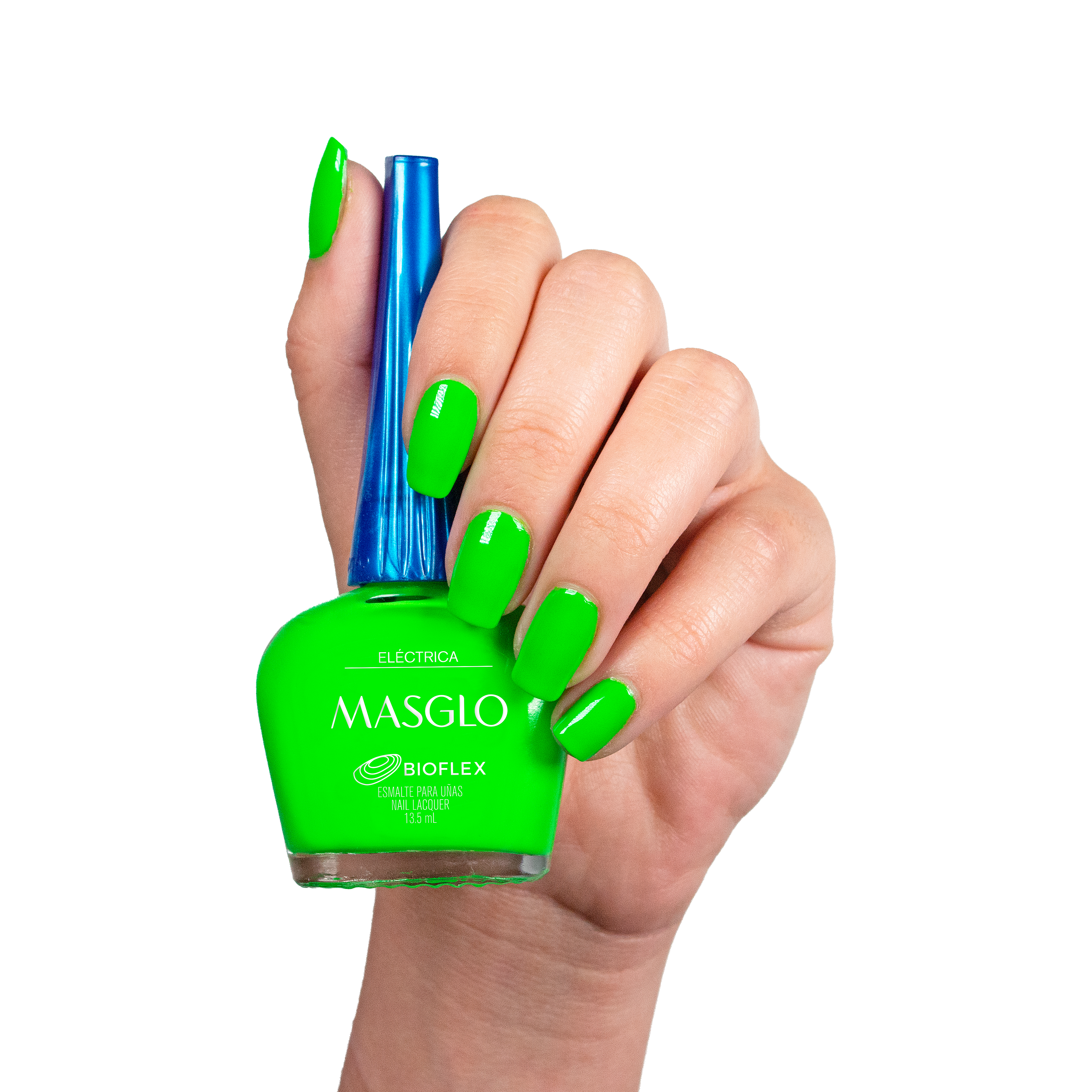ELECTRICA - ESMALTE TRADICIONAL CREMOSO MASGLO 13,5 ML - GAMA VERDE