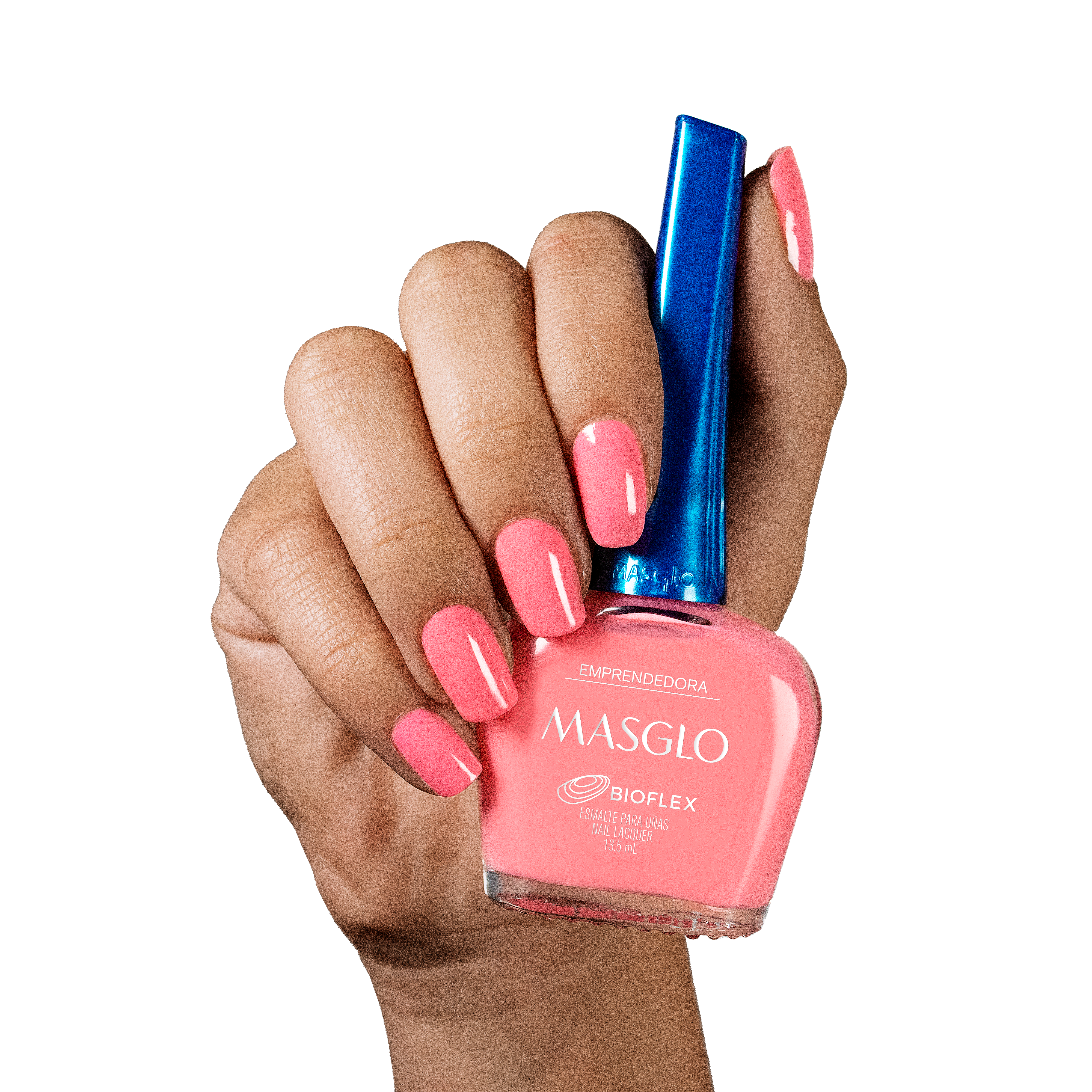 EMPRENDEDORA - ESMALTE TRADICIONAL CREMOSO MASGLO 13,5 ML - GAMA ROSADO