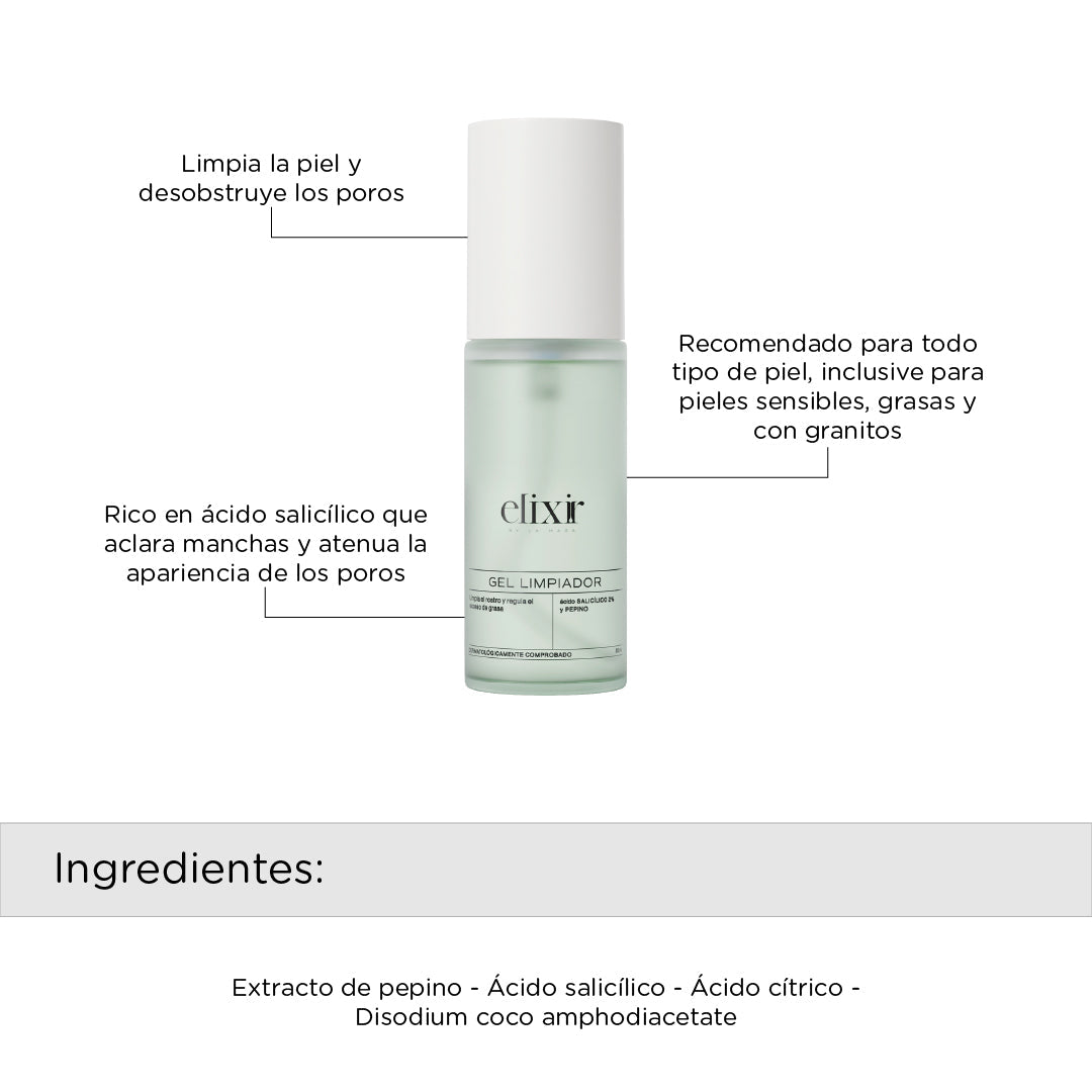 Elixir GEL LIMPIADOR Facial 50 ML