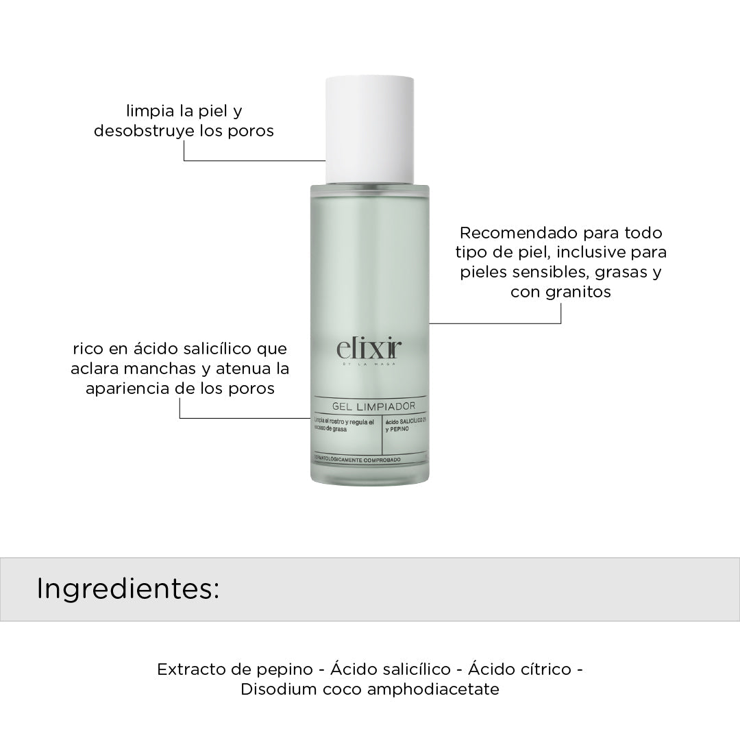 Elixir Gel Limpiador Facial 150 ml