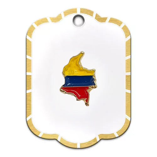 Pin metalico mapa colombia OA-02