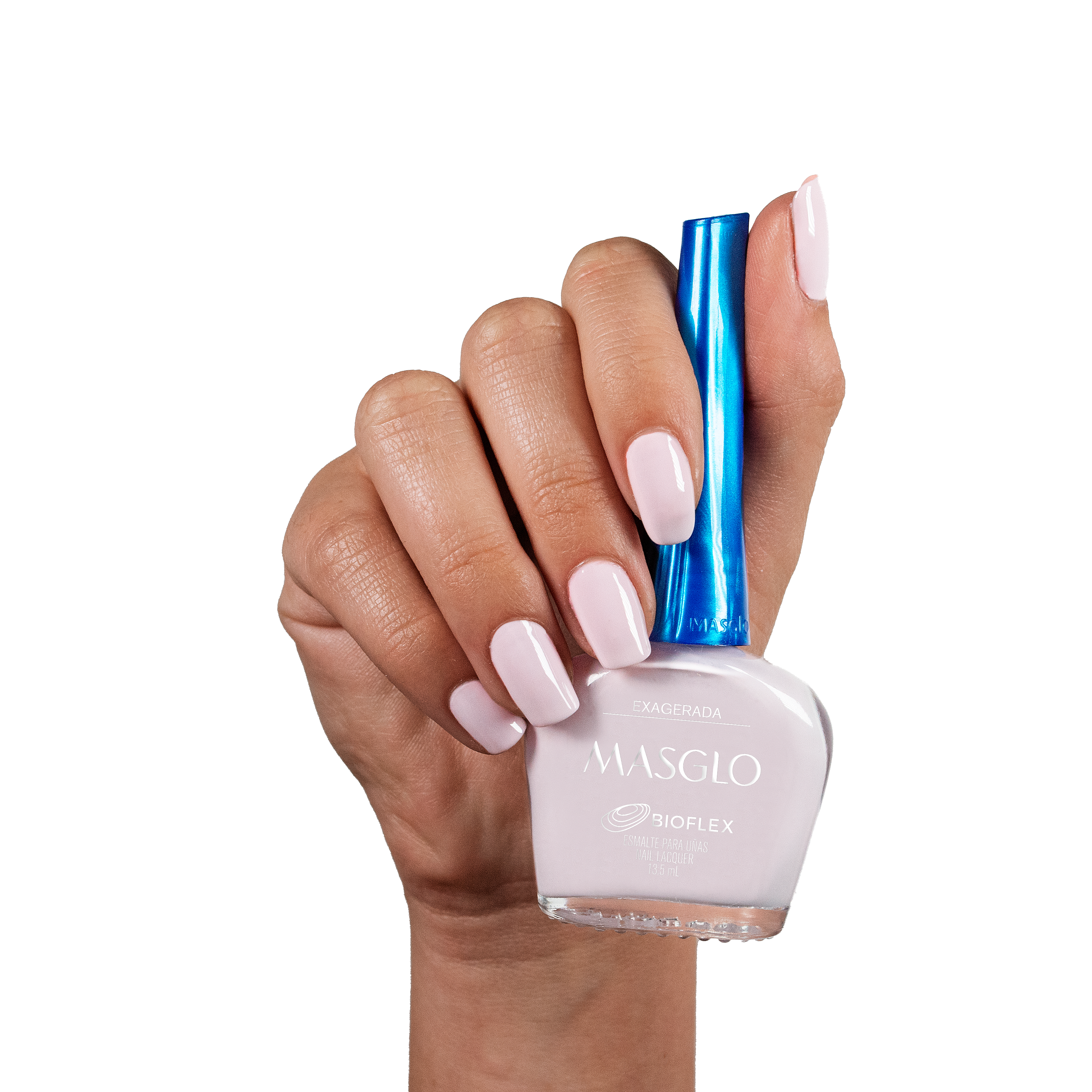 EXAGERADA - ESMALTE TRADICIONAL CREMOSO MASGLO 13,5 ML - GAMA ROSADO