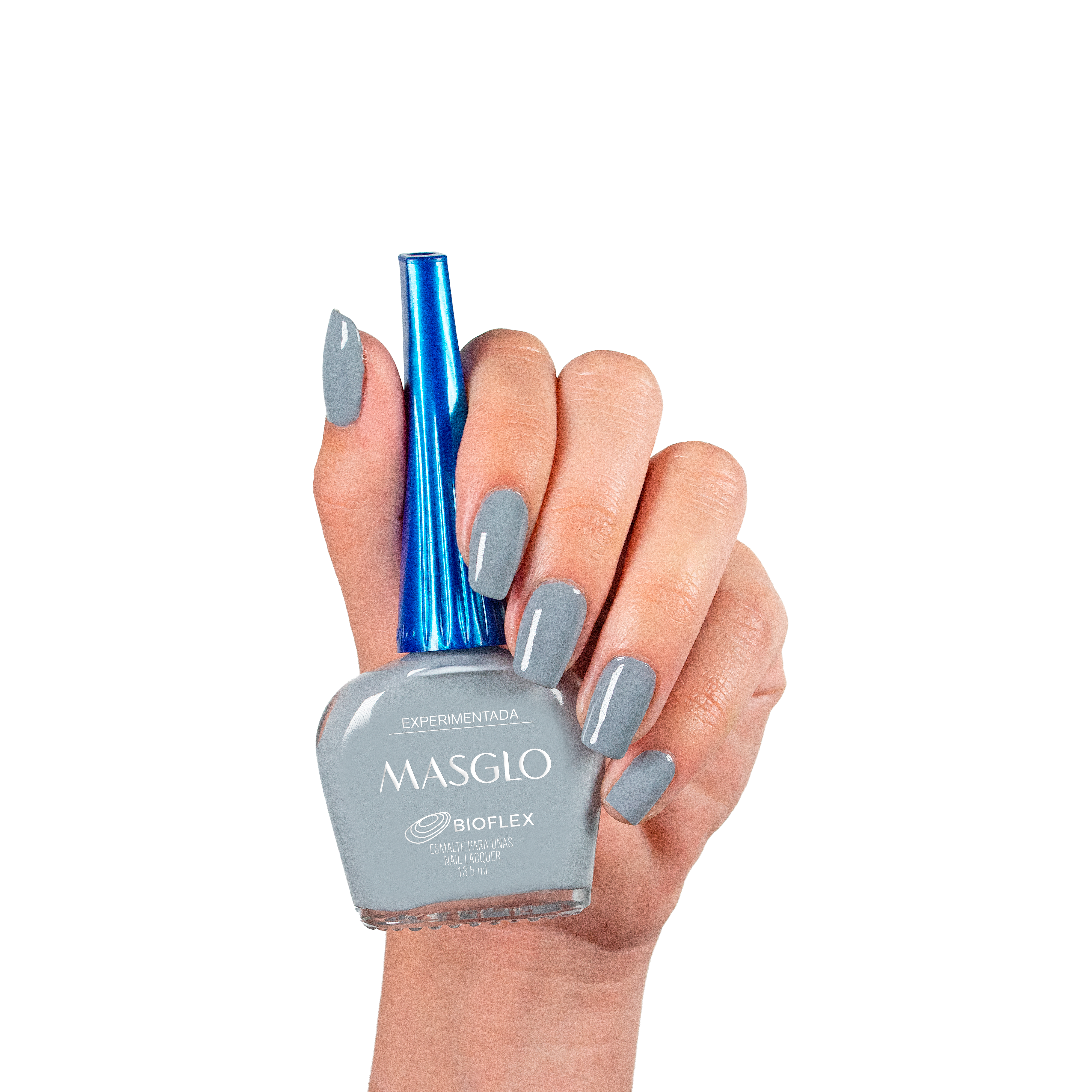 EXPERIMENTADA - ESMALTE TRADICIONAL CREMOSO MASGLO 13,5 ML - GAMA GRIS