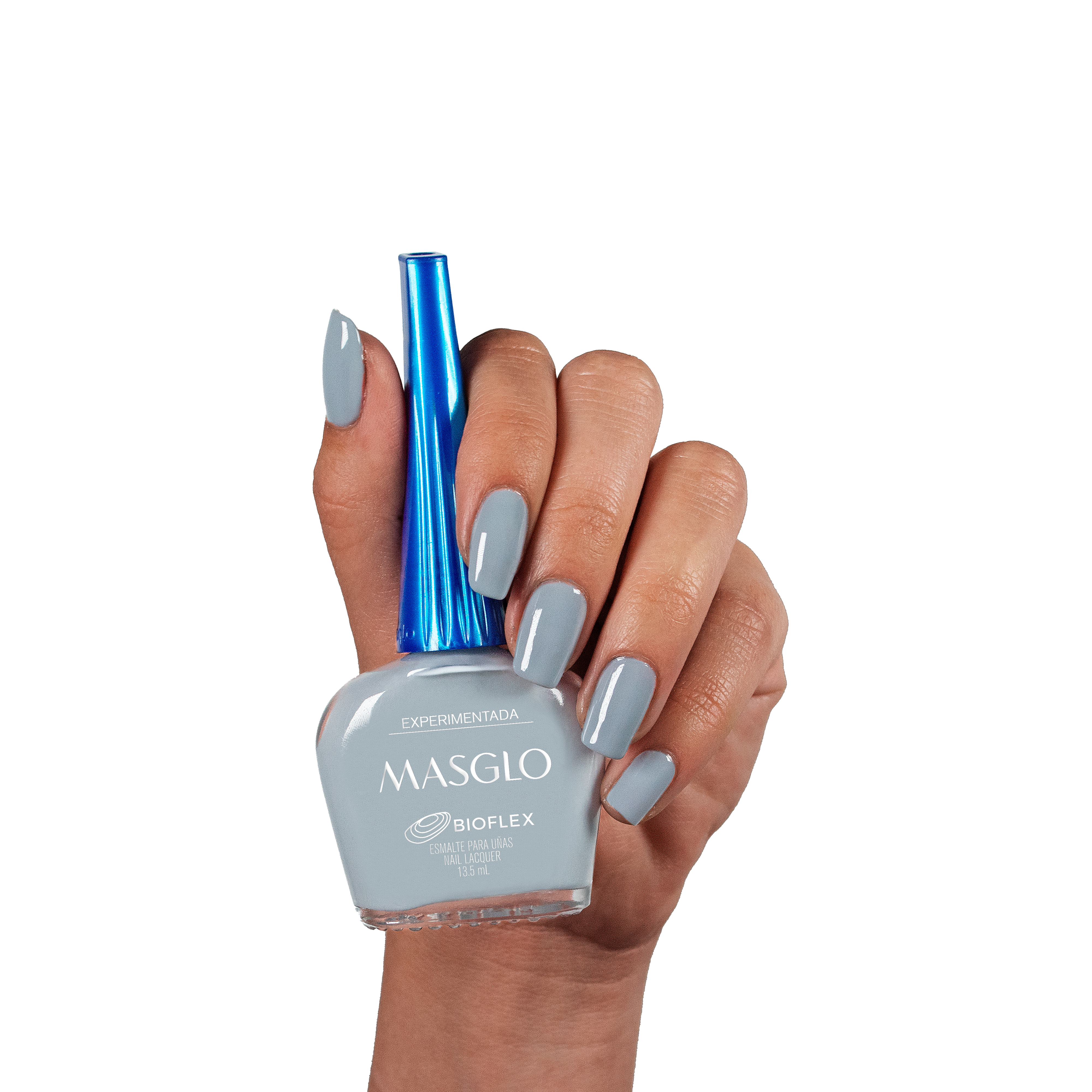 EXPERIMENTADA - ESMALTE TRADICIONAL CREMOSO MASGLO 13,5 ML - GAMA GRIS