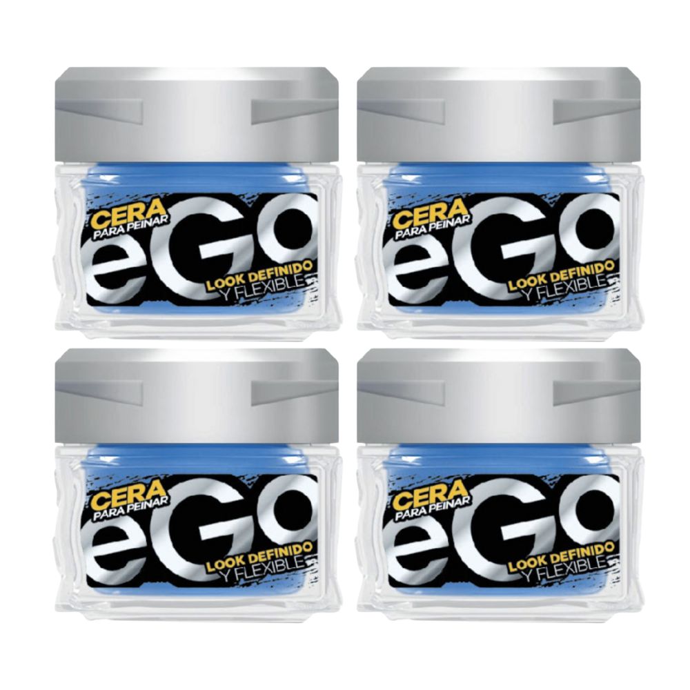 Ego Wax x 160ml (4 Pack) Ego wax for men's hair 
