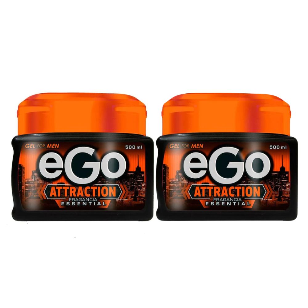 Gel ego for men x 500ml (2 pack) 
