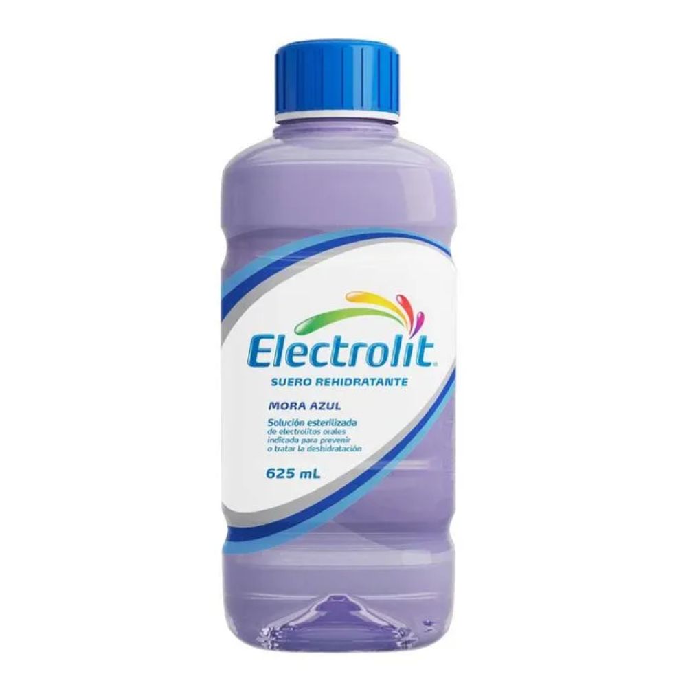 Electrolit Suero rehidratante sabor mora azul x625ml