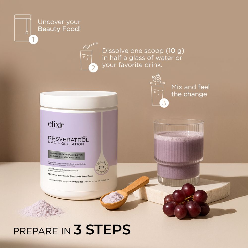 Elixir RESVERATROL 300g x 3UNID
