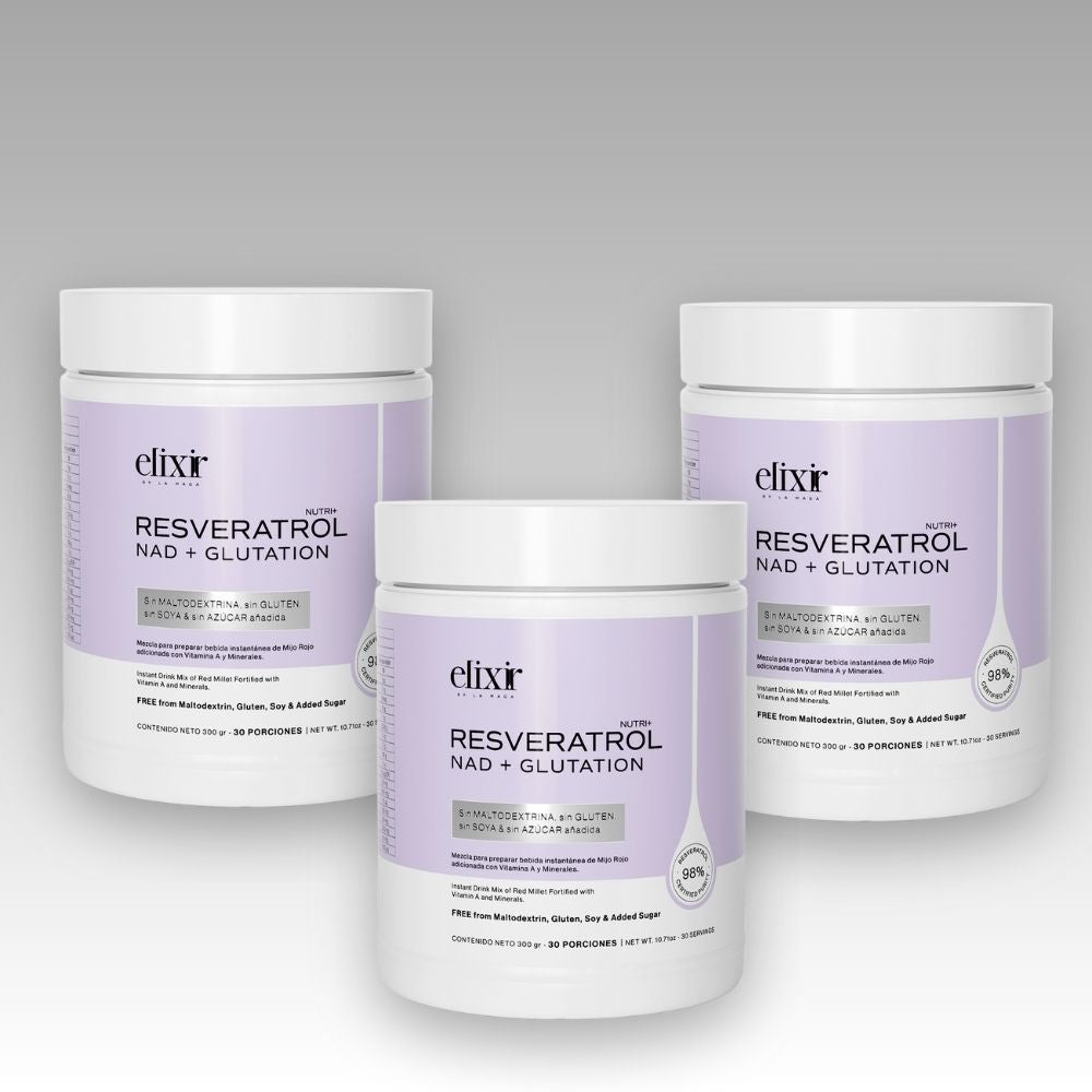 Elixir RESVERATROL 300g x 3UNID