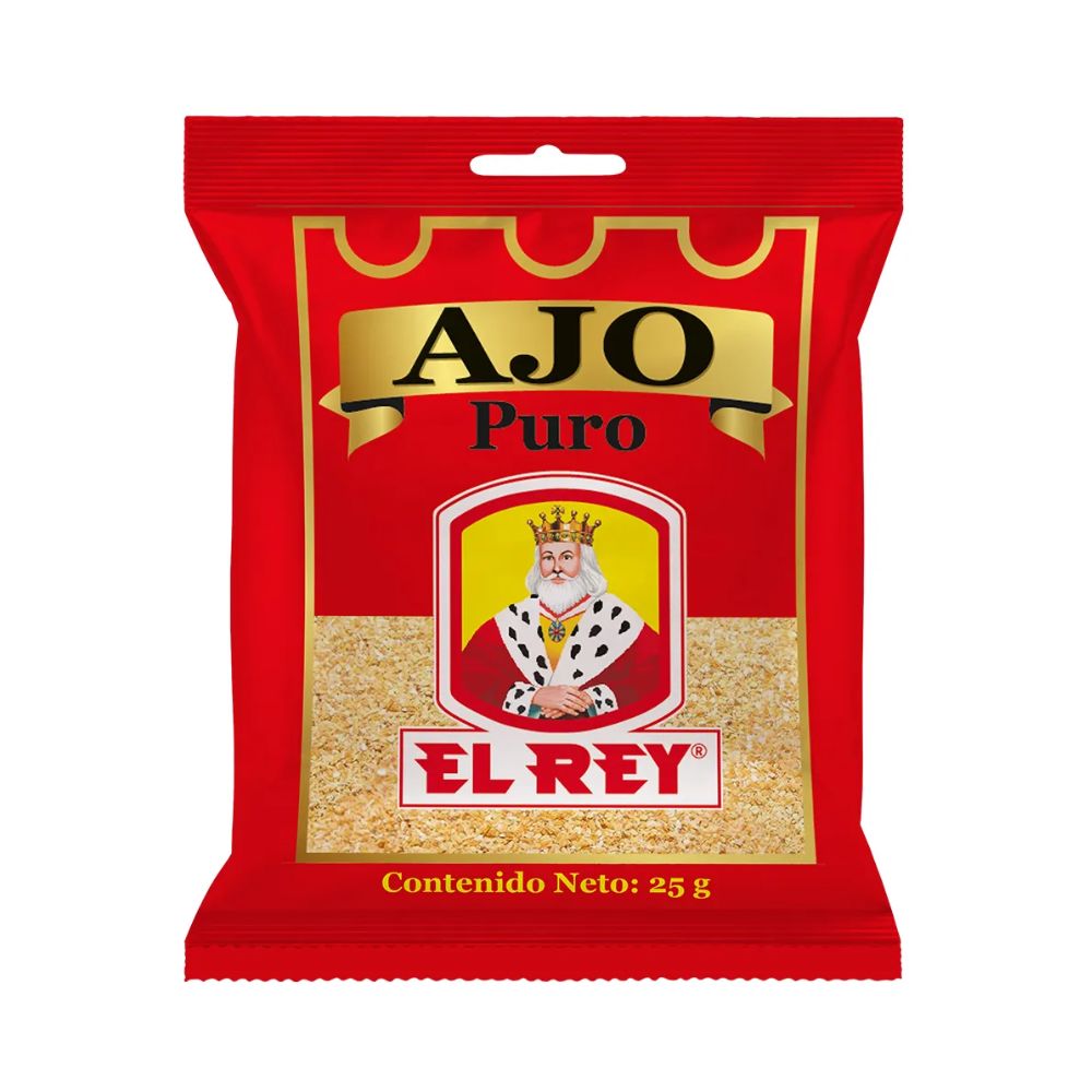 Condimento Ajo Puro El Rey x 25g