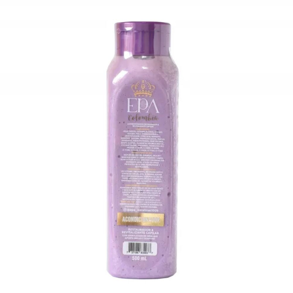 Epa Colombia Acondicionador Cirugia Capilar Morado 500mL