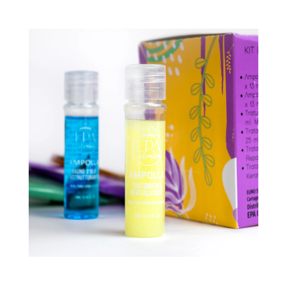 Epa Colombia bomba capilar hidratante revitalizante y reparadora (3 pack)