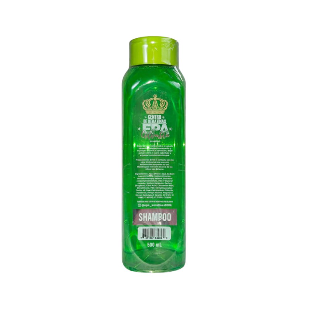 Epa Colombia Shampoo Keratina Verde 500mL