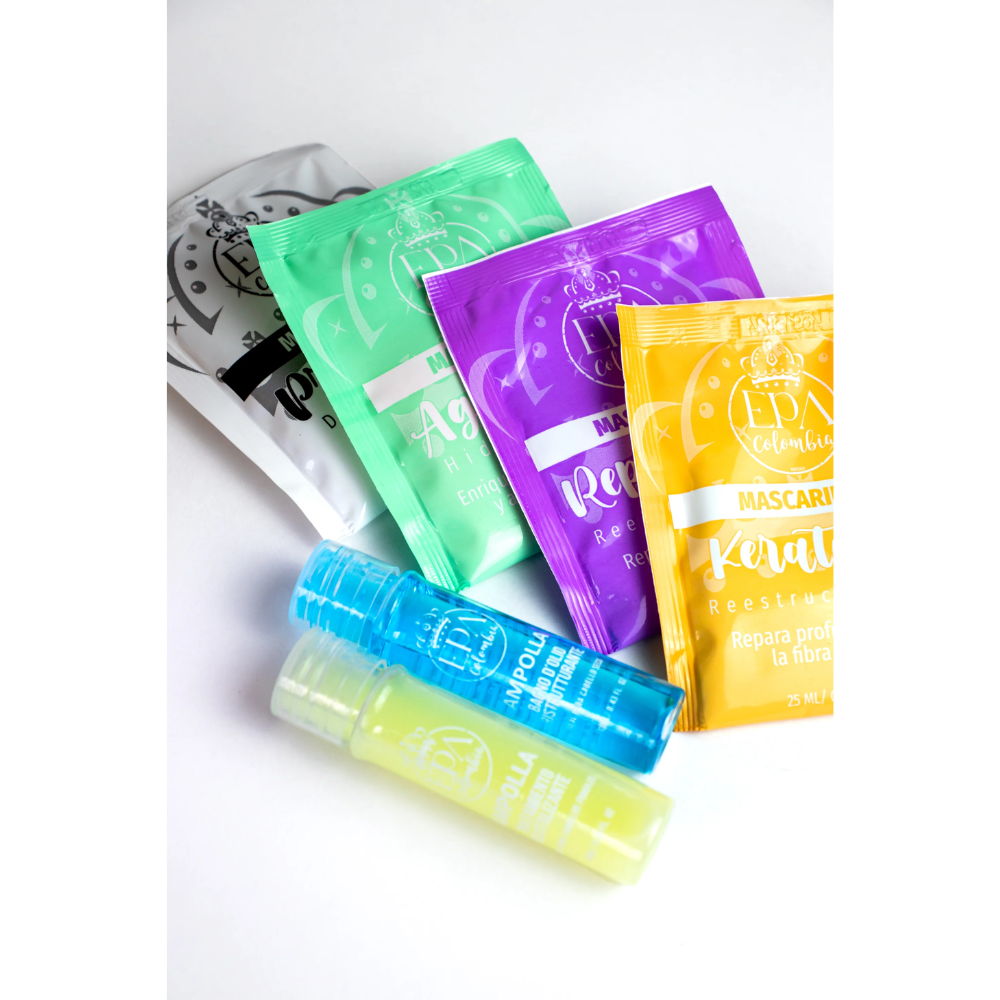Epa Colombia bomba capilar hidratante revitalizante y reparadora (3 pack)