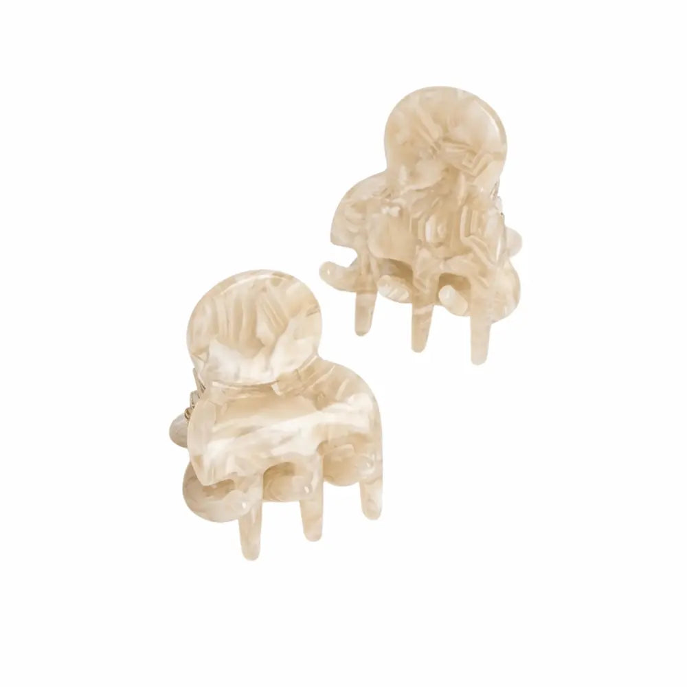 Renesme Hair Clips Esmeralda beige (mini par)
