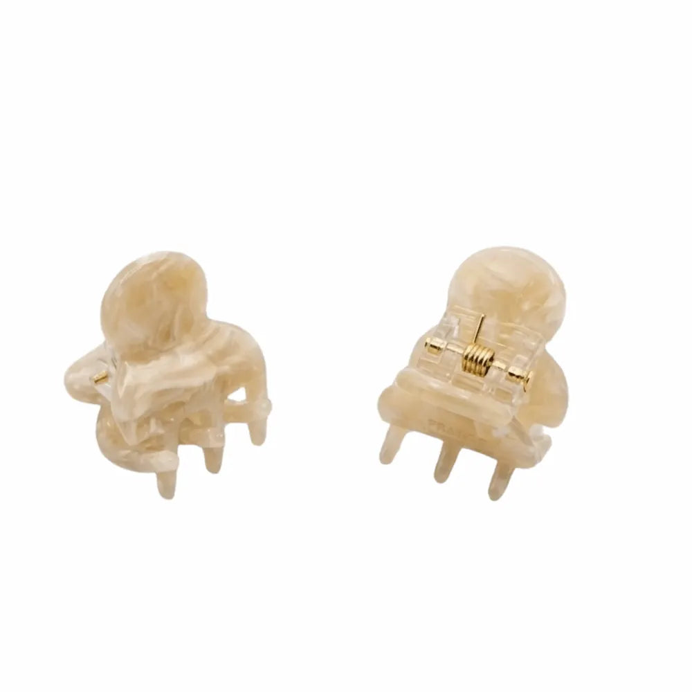 Renesme Hair Clips Esmeralda beige (mini par)