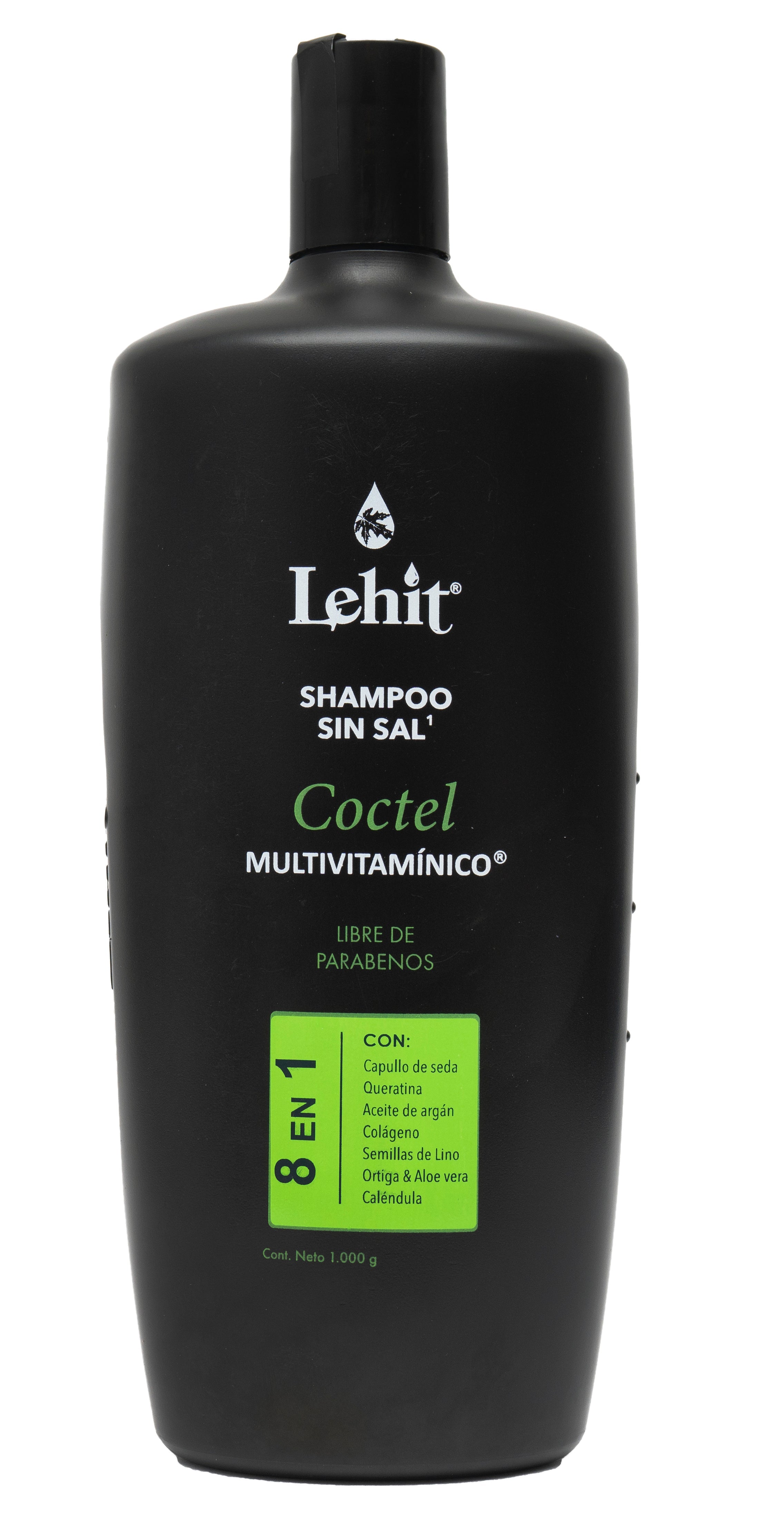 Lehit Shampoo Coctel 8 en 1 libre de sal x1000gr