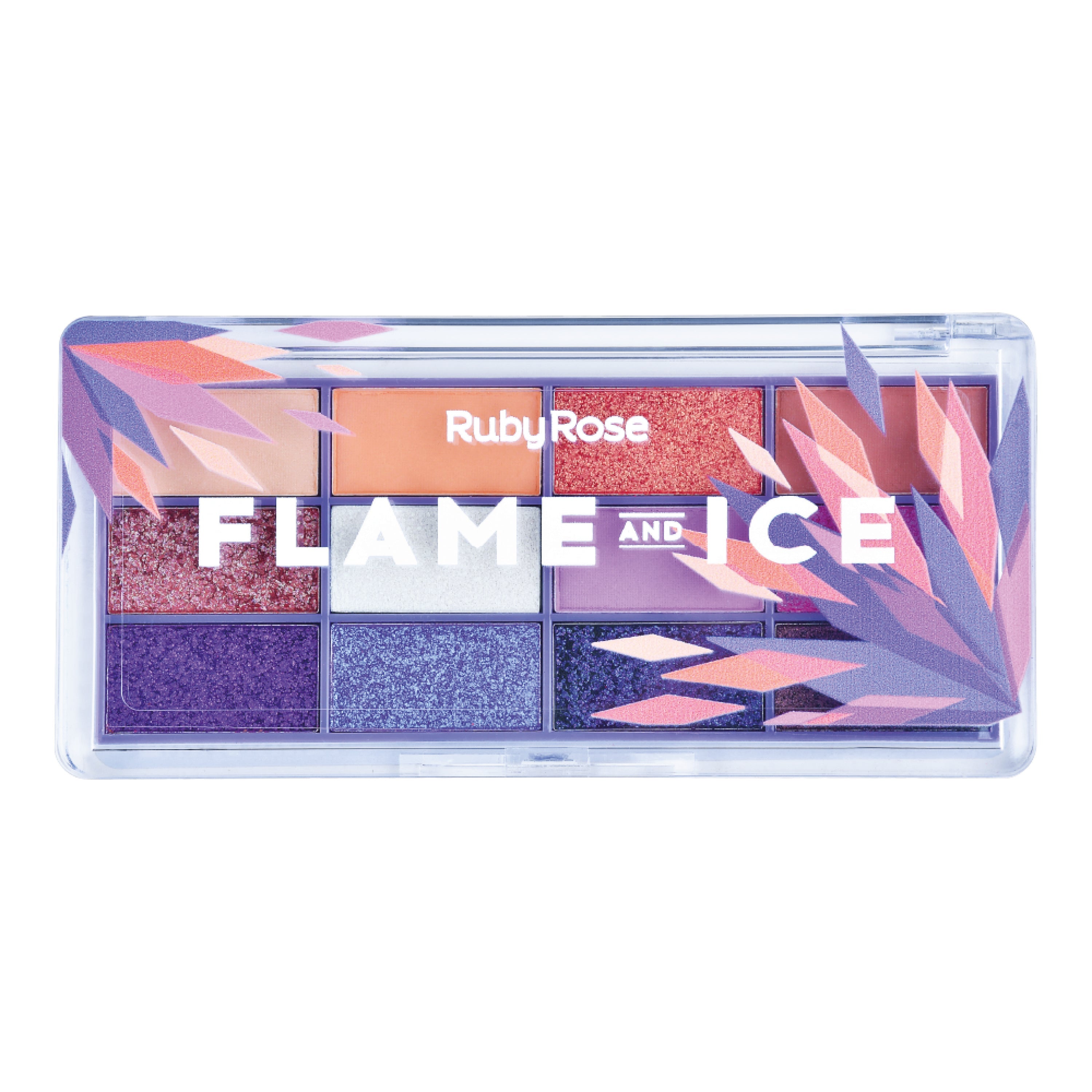 RUBY ROSE FLAME AND ICE EYESHADOW PALETTE
