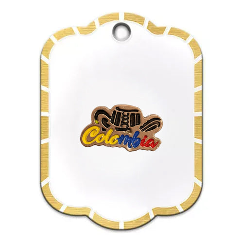 Pin metalico Sombrero colombia OA-03