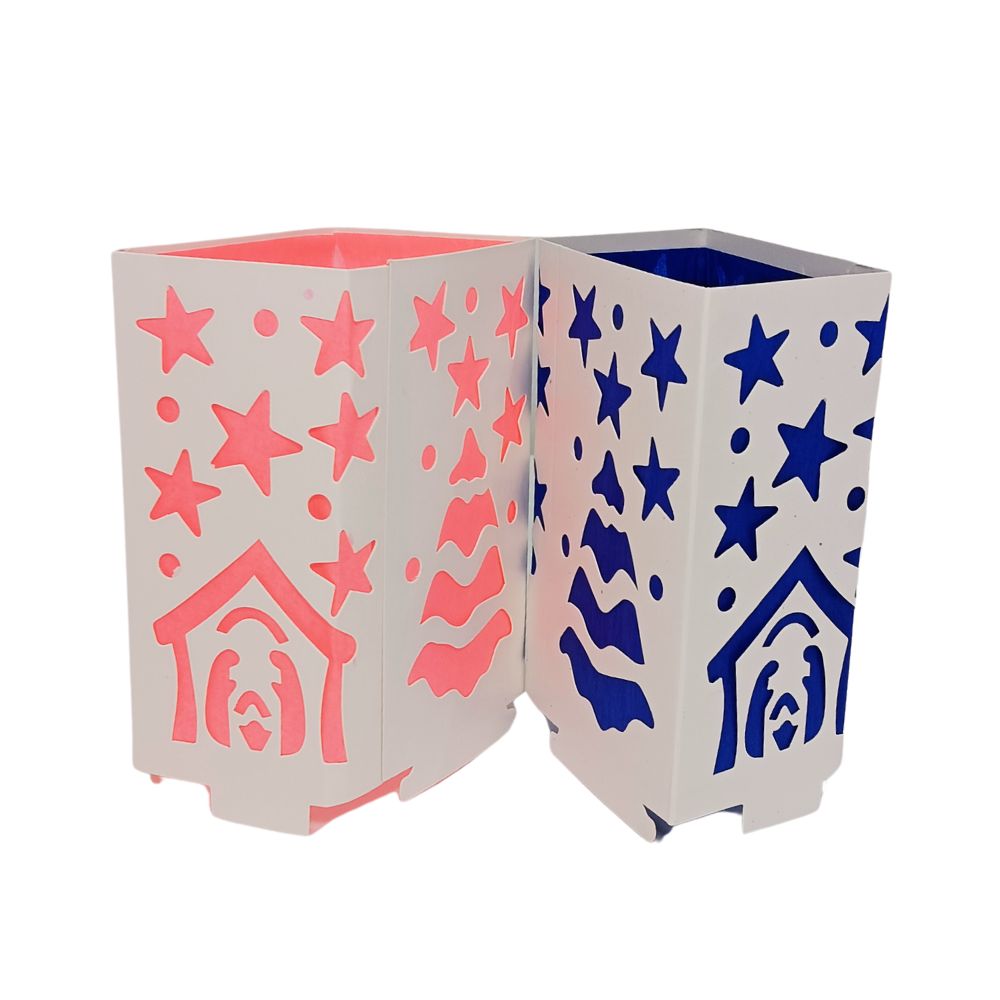 Christmas Candle Lanterns x 10 Units