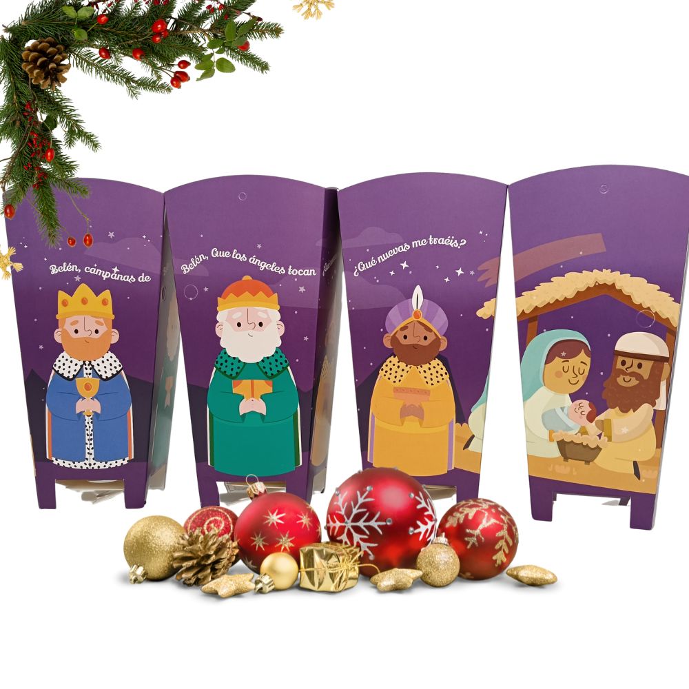 Christmas Candle Lanterns x 10 Units