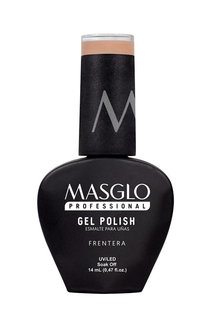 FRENTERA - ESMALTE SEMIPERMANENTE MASGLO PROFESSIONAL GEL POLISH 14 ML CREMOSO - GAMA CAFe
