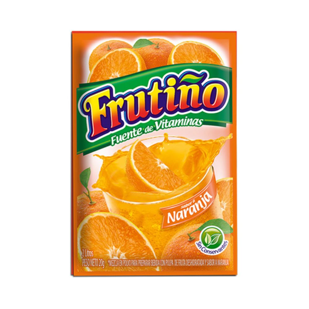 FRUTINO ORANGE SOFT DRINKS 18G