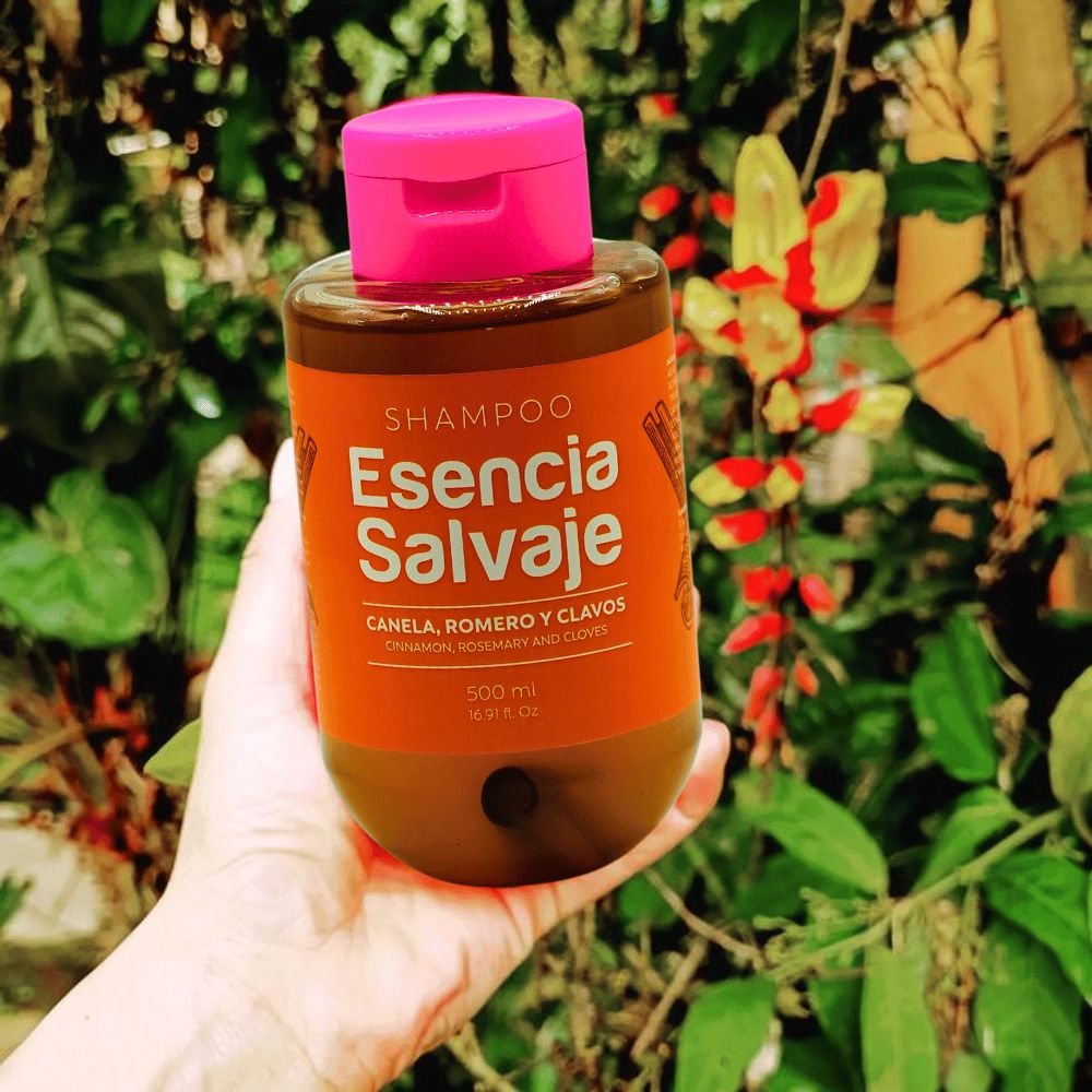 Esencia Salvaje Shampoo de Canela y Romero y Esencia Salvaje Acondicionador de Canela y Romero  (2 pack)