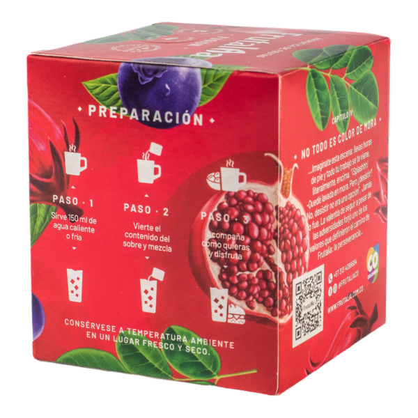 Frutalia Aromaticas Fusion Granada y Arandano x10 sobres