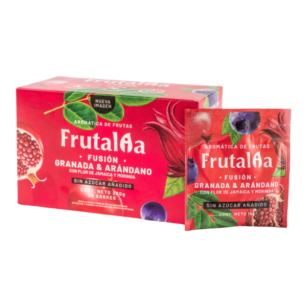 Frutalia Aromaticas Fusion Granada y Arandano x20 sobres