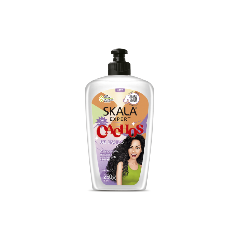 Skala Liquid Gel Mais Crespos Cachos 250mL