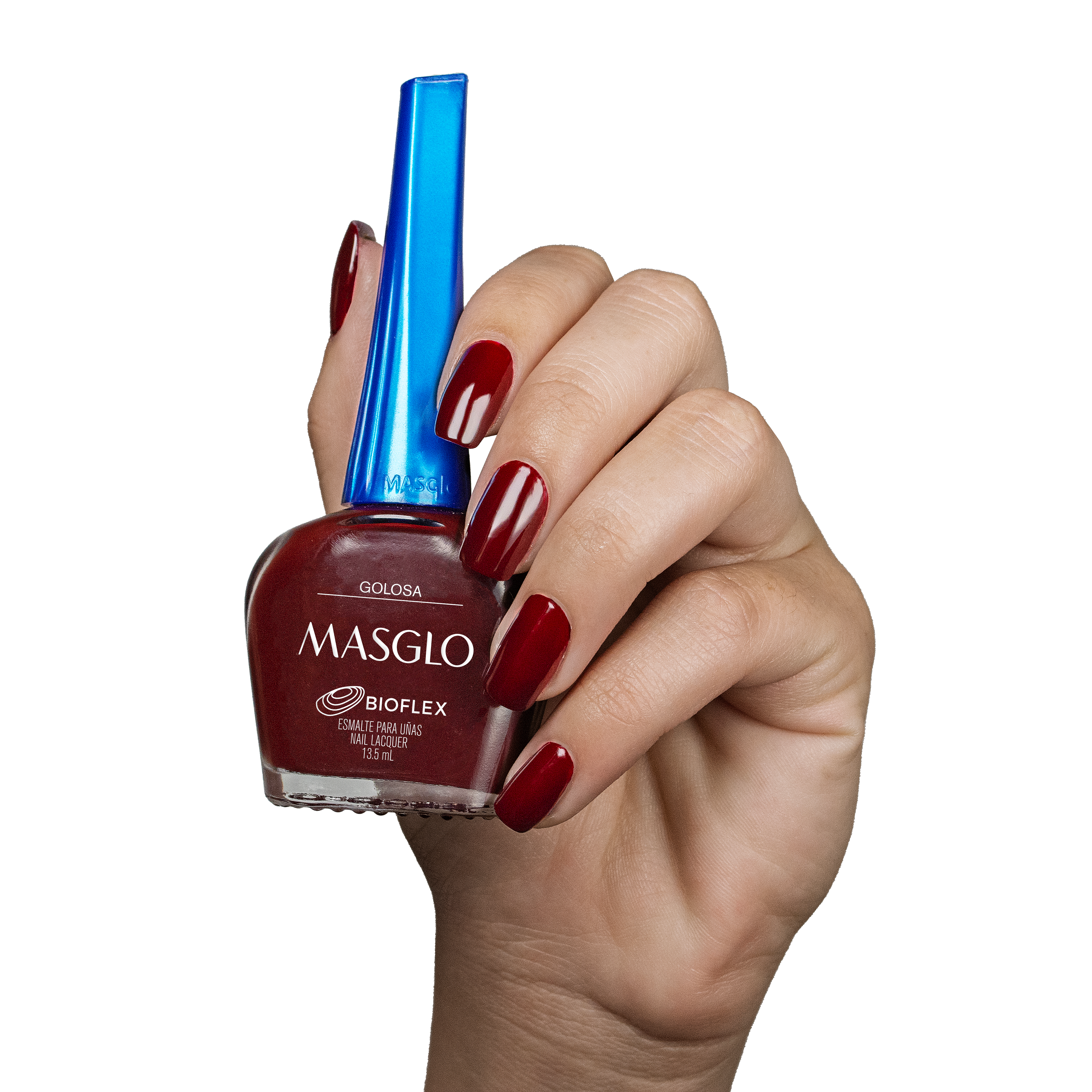 GOLOSA - ESMALTE TRADICIONAL CREMOSO MASGLO 13,5 ML - GAMA ROJO