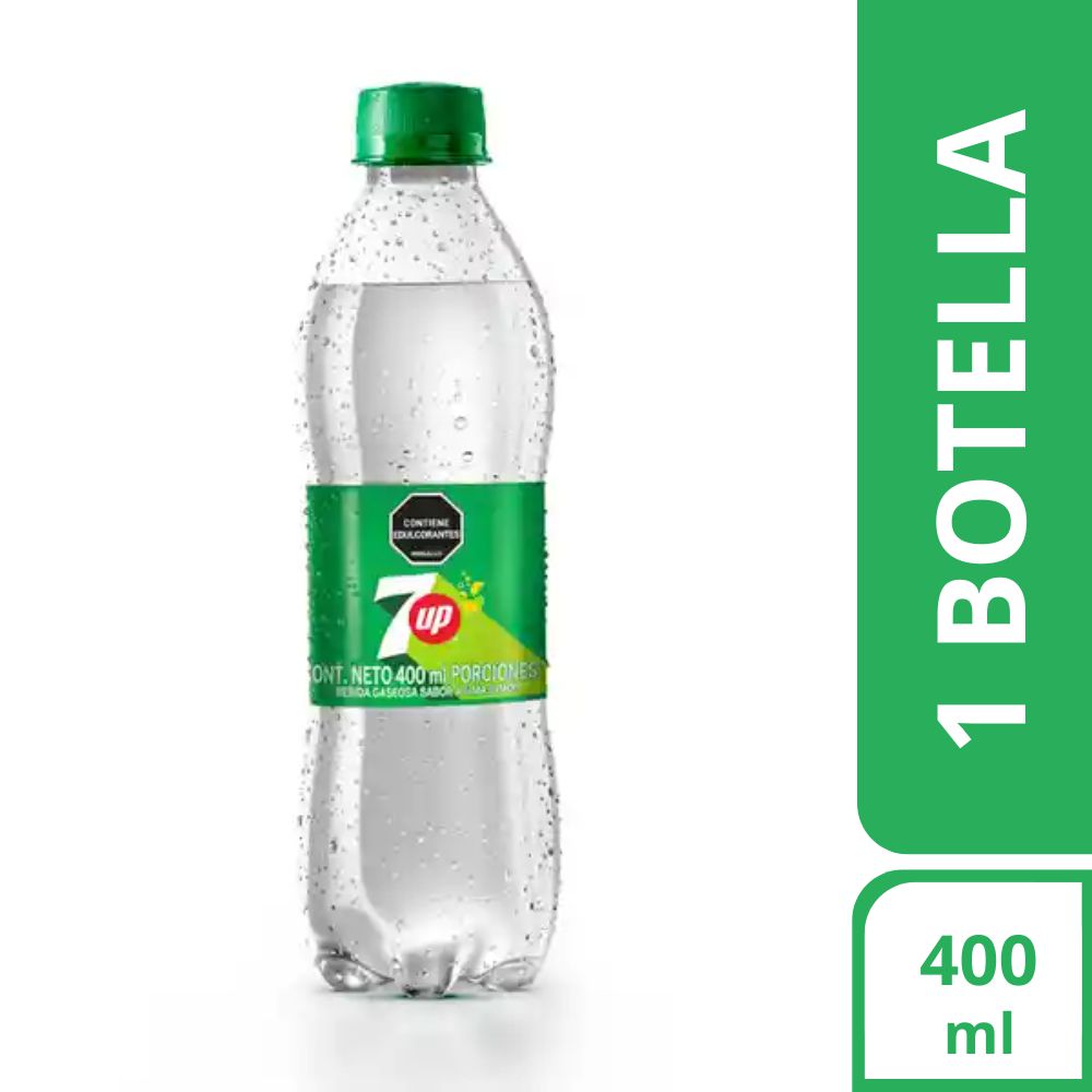 Gaseosa SEVEN UP Botella x400ml