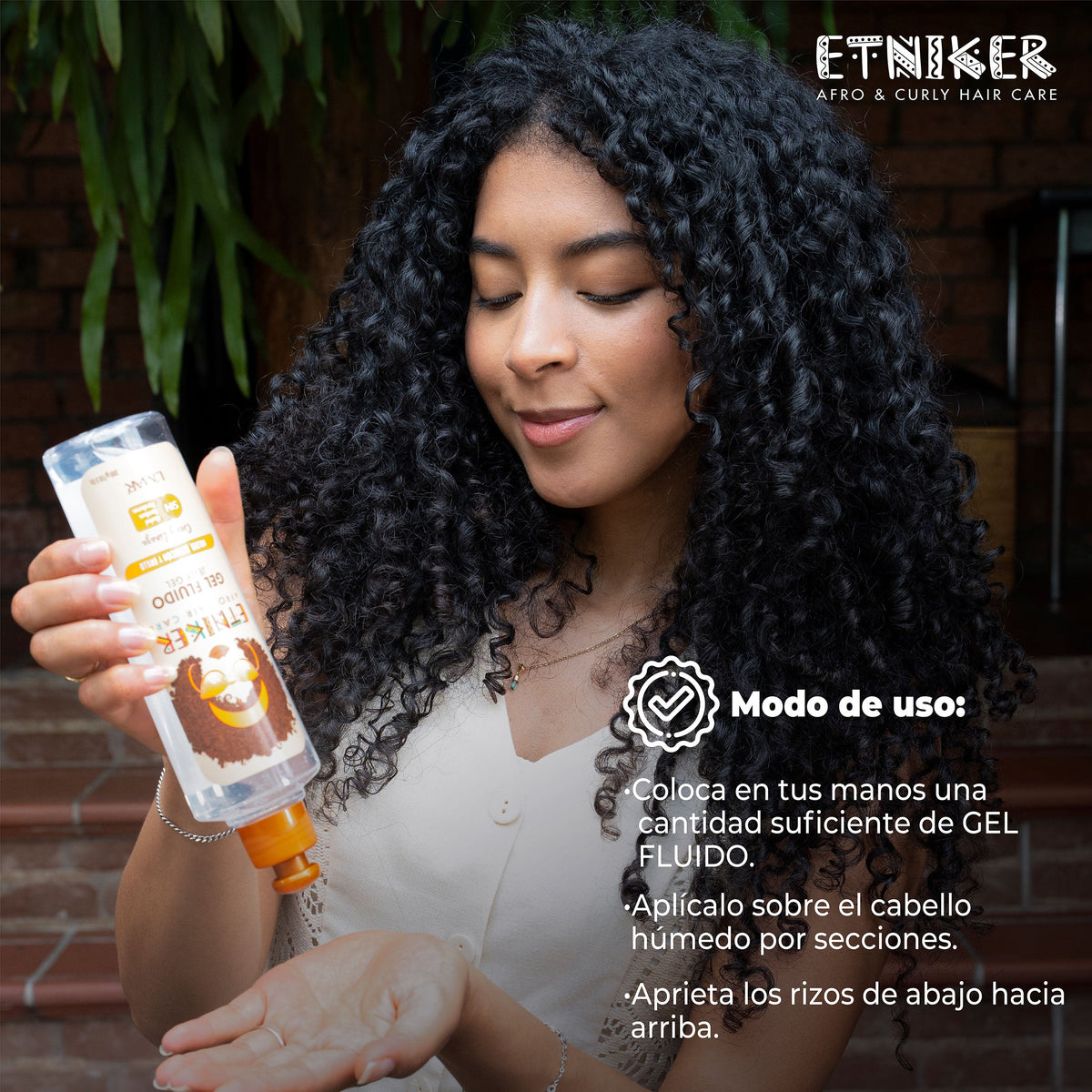 Etniker Gel Fluido Jelly Gel Afro Hair 300g