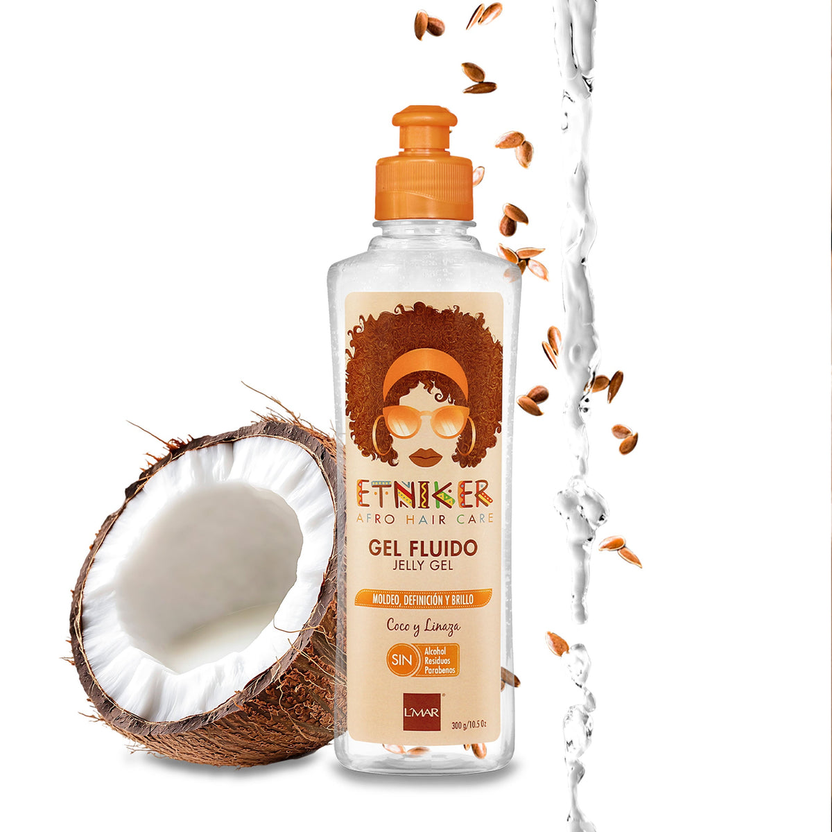 Etniker Gel Fluido Jelly Gel Afro Hair 300g