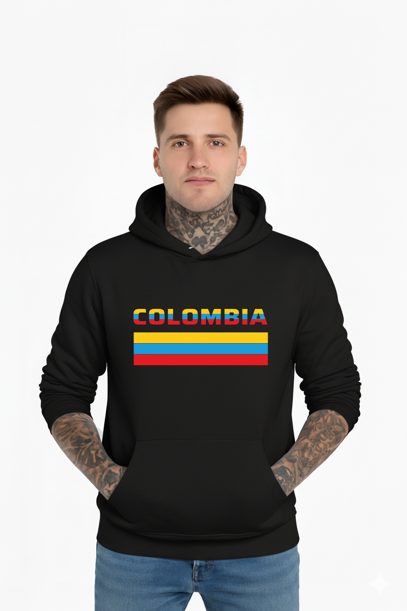 Hoodie “Colombia Tricolor Urbano”