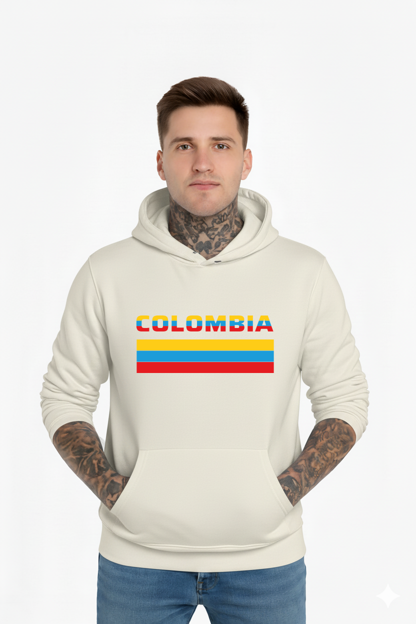 Hoodie “Colombia Tricolor Urbano”